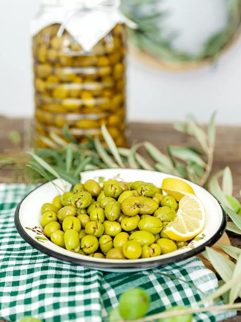 Yeşil Zeytin Kırma 2 Kg
