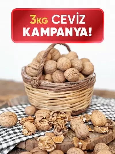 Kabuklu Kuru Ceviz 3 kg