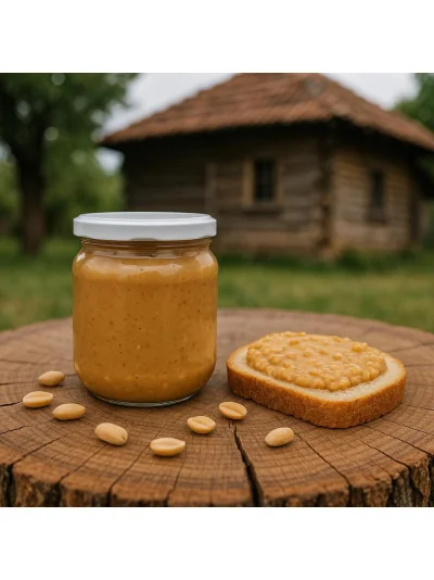 Kavrulmuş Fıstık Ezmesi...