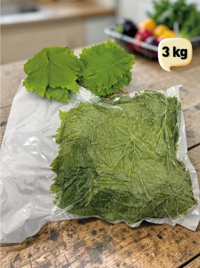 Taze Asma Yaprak Vakumlu 3 kg